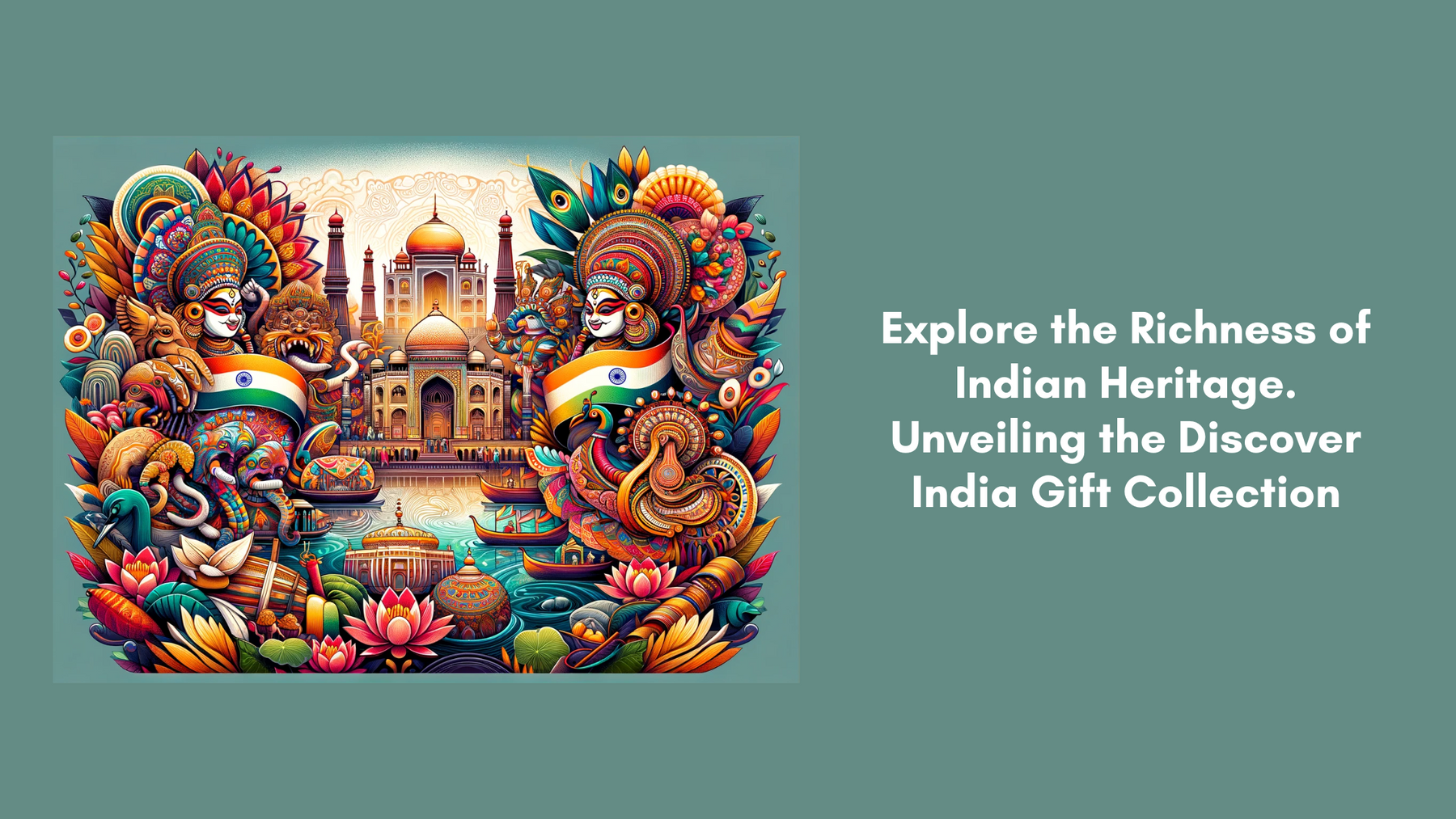 Explore the Richness of Indian Heritage: Unveiling the Discover India Gift Collection