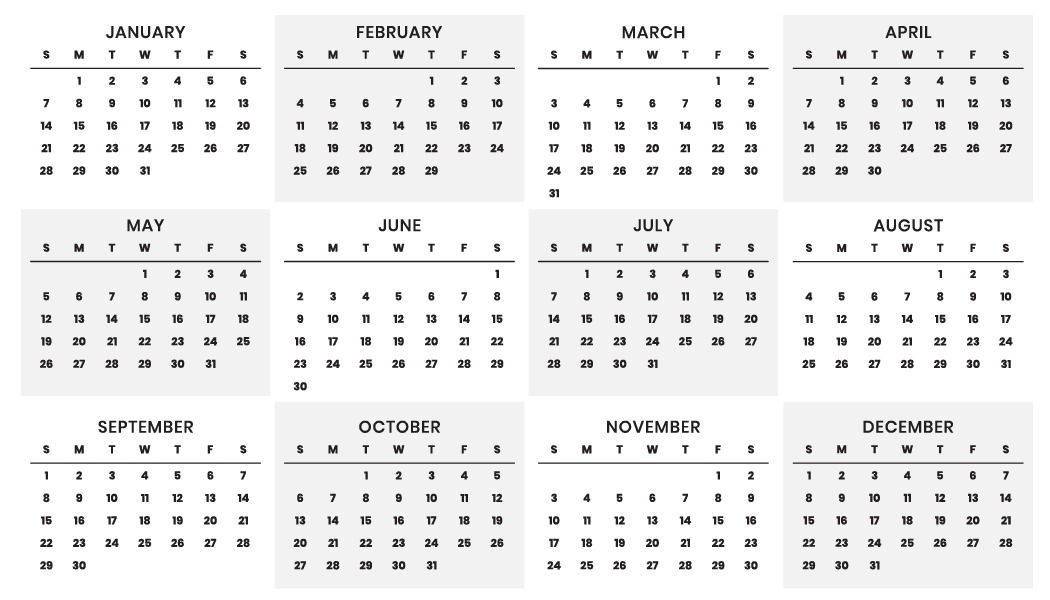 2024 Intimate Moments Pocket Calendar