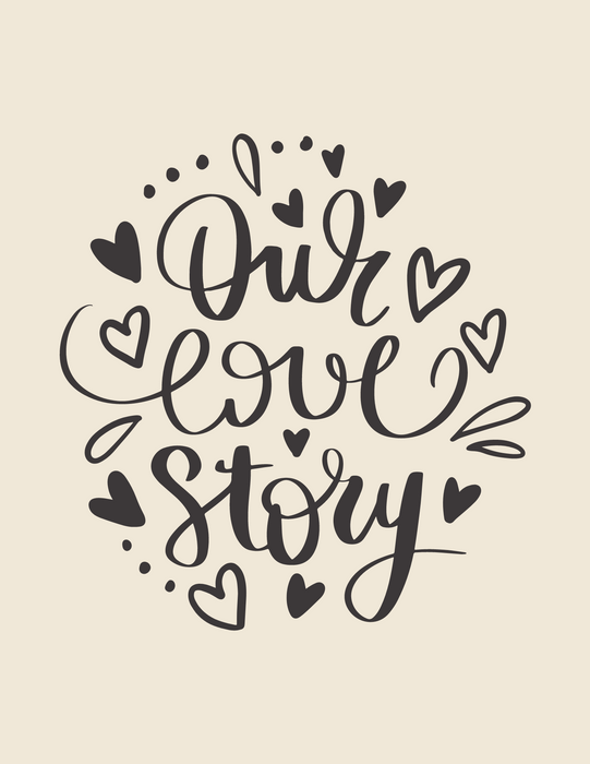 Our love story notebook