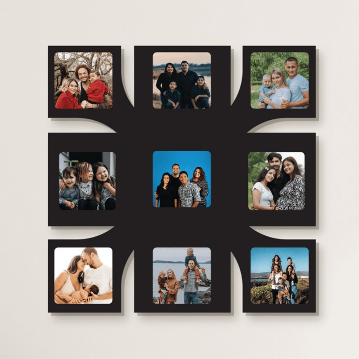 Family Mosaic Square Photo Frame