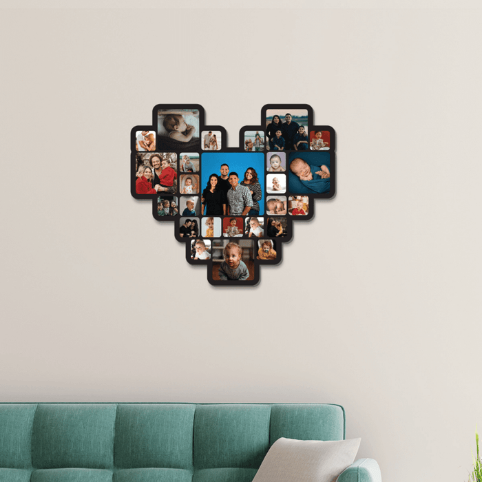 Family Puzzle Photo Frame