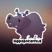 Hippopotamus stickers - Dudus Online