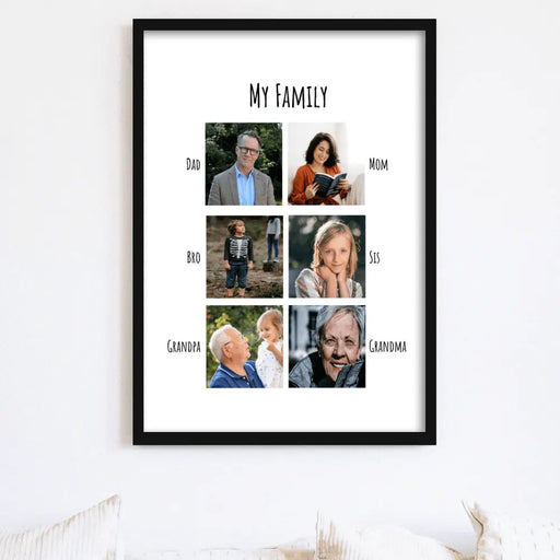 My family wall hanging photo frame - Dudus Online