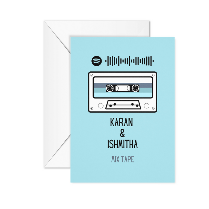 Mix tape Spotify card