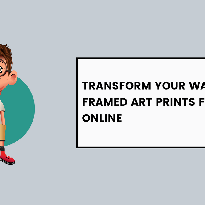 Transform Your Walls With Framed Art Prints From Dudus Online