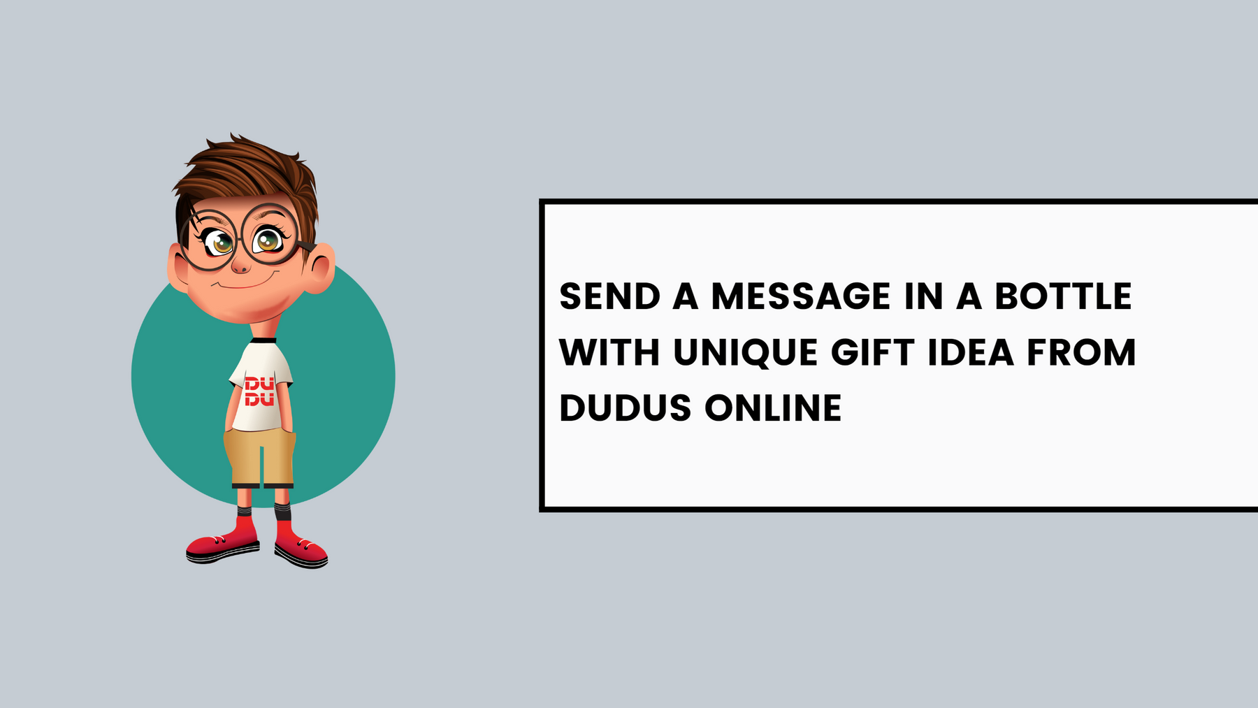 Send A Message In A Bottle With Unique Gift Idea From Dudus Online