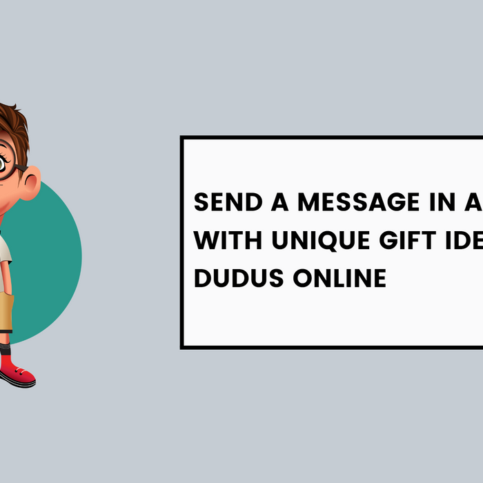 Send A Message In A Bottle With Unique Gift Idea From Dudus Online