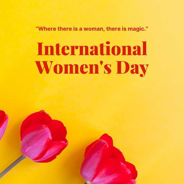 Women's day. A day to celebrate all women's accomplishments