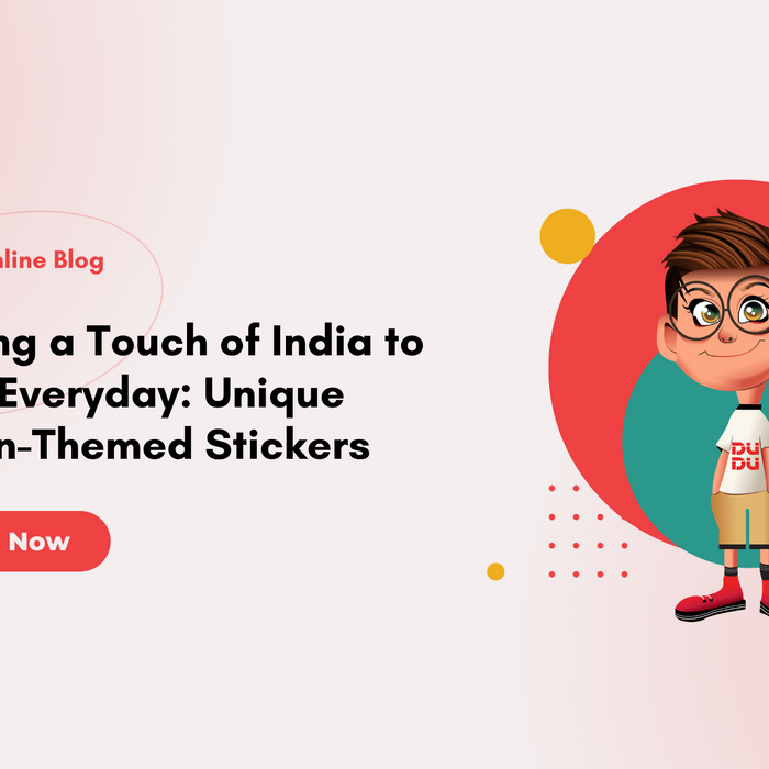 Adding a Touch of India to Your Everyday: Unique Indian-Themed Stickers