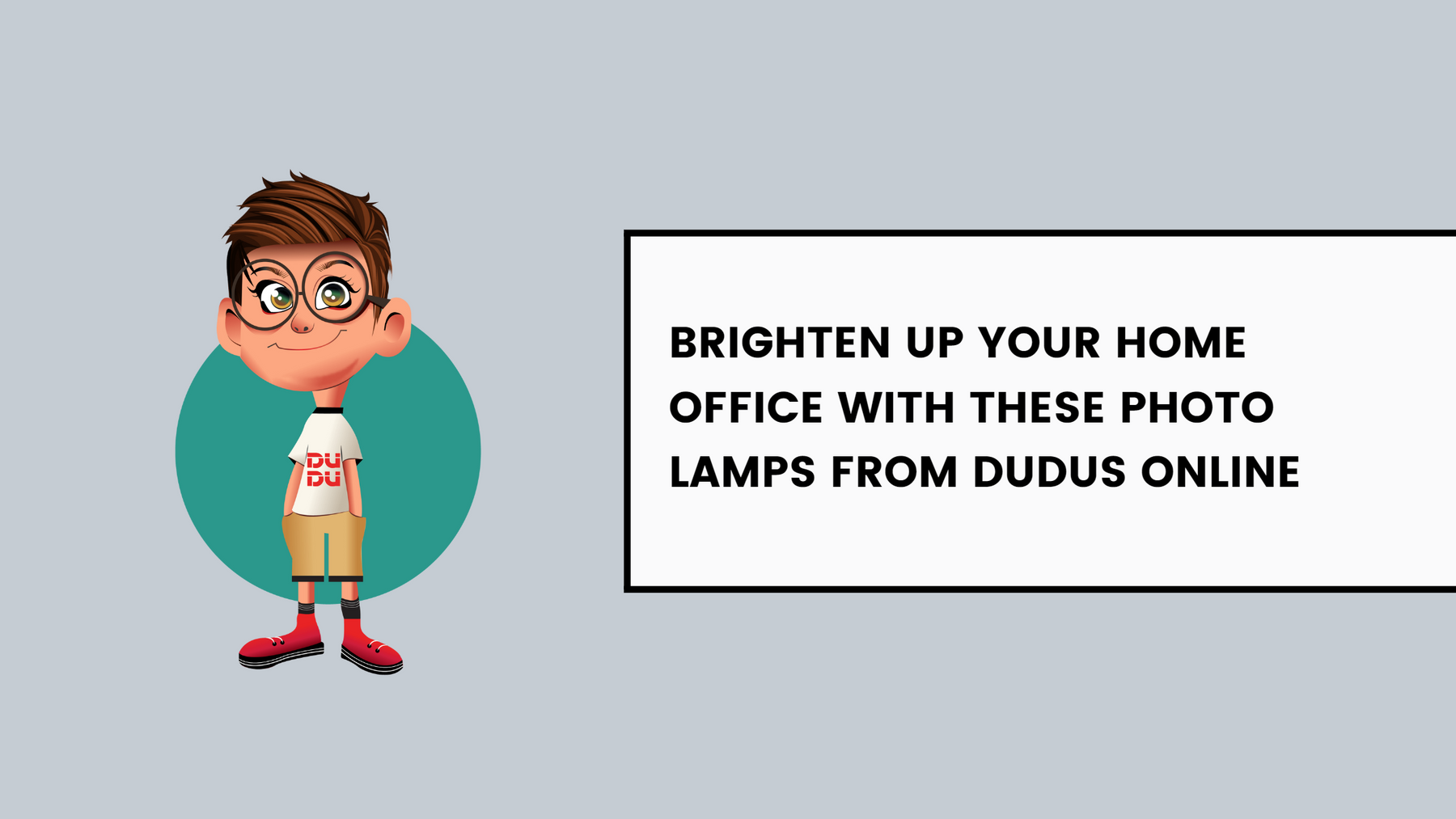 Brighten Up Your Home Office With These Photo Lamps From Dudus Online
