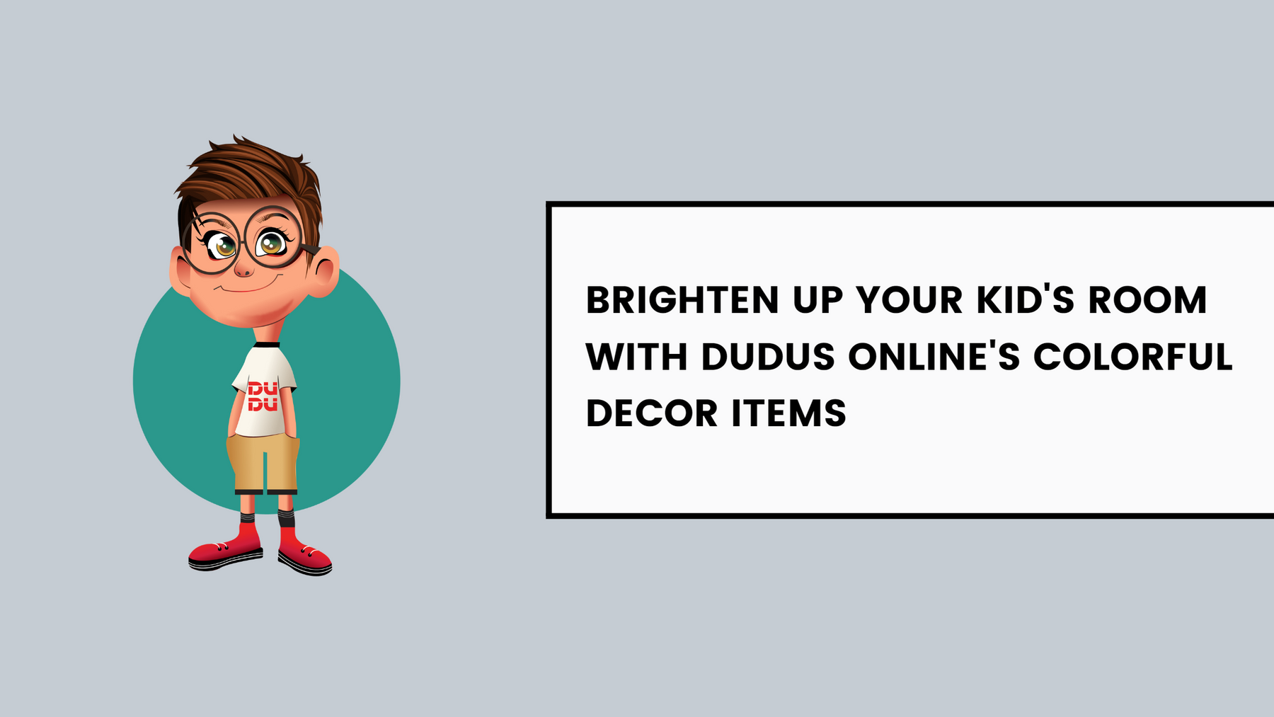 Brighten Up Your Kid's Room with Dudus Online's Colorful Decor Items