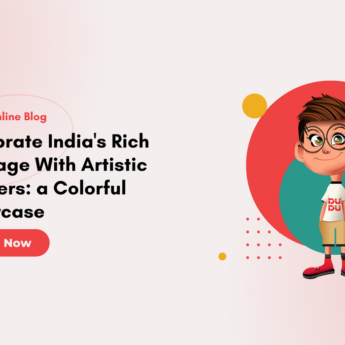 Celebrate India's Rich Heritage With Artistic Stickers: a Colorful Showcase