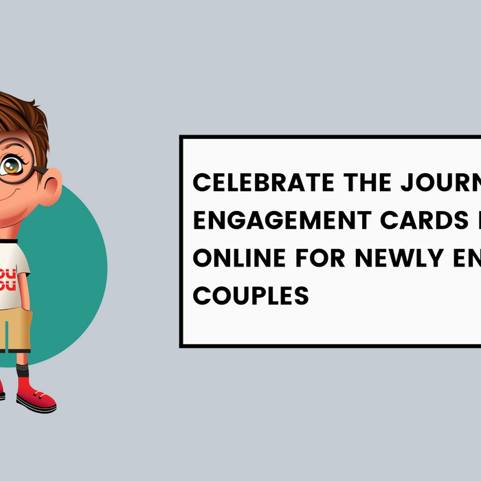 Celebrate The Journey: Engagement Cards From Dudus Online For Newly Engaged Couples