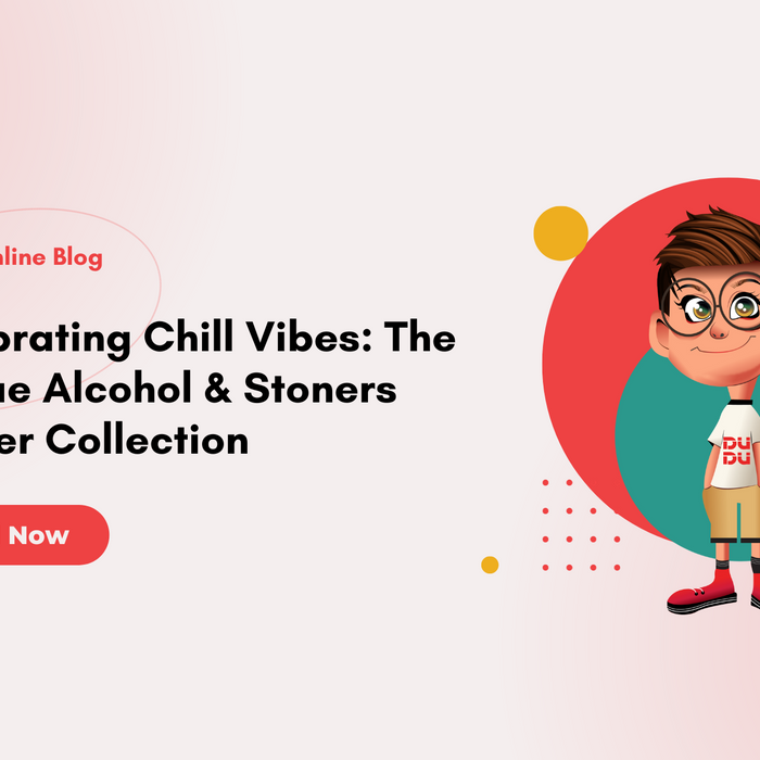 Celebrating Chill Vibes: The Unique Alcohol & Stoners Sticker Collection