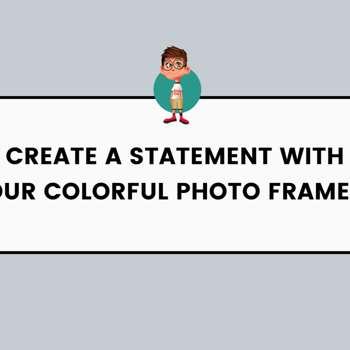 Create a Statement With Our Colorful Photo Frames