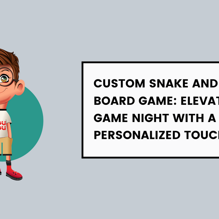 Custom Snake and Ladder Board Game: Elevate Your Game Night with a Personalized Touch