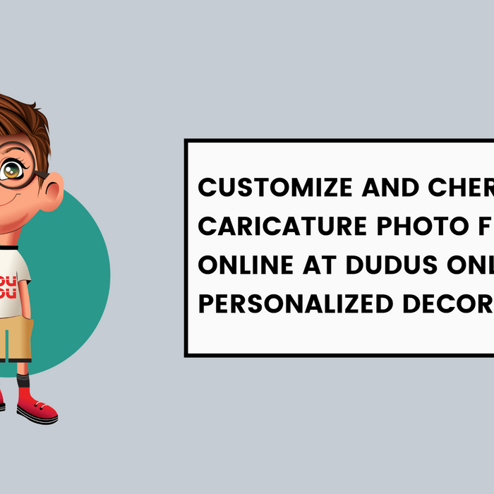 Customize And Cherish: Caricature Photo Frame Online At Dudus Online For Personalized Decor