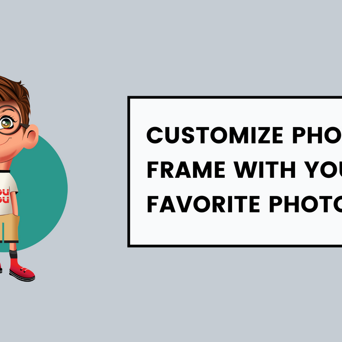 Customize Photo Frame with Your Favorite Photos