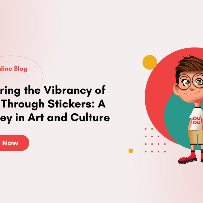 Exploring the Vibrancy of India Through Stickers: A Journey in Art and Culture