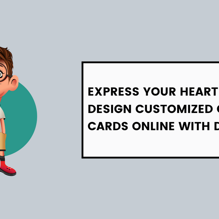 Express Your Heartfelt Wishes: Design Customized Greeting Cards Online with Dudus