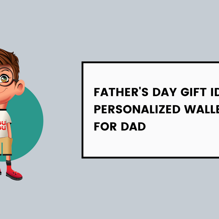 Father's Day Gift Idea: Personalized Wallet Cards For Dad