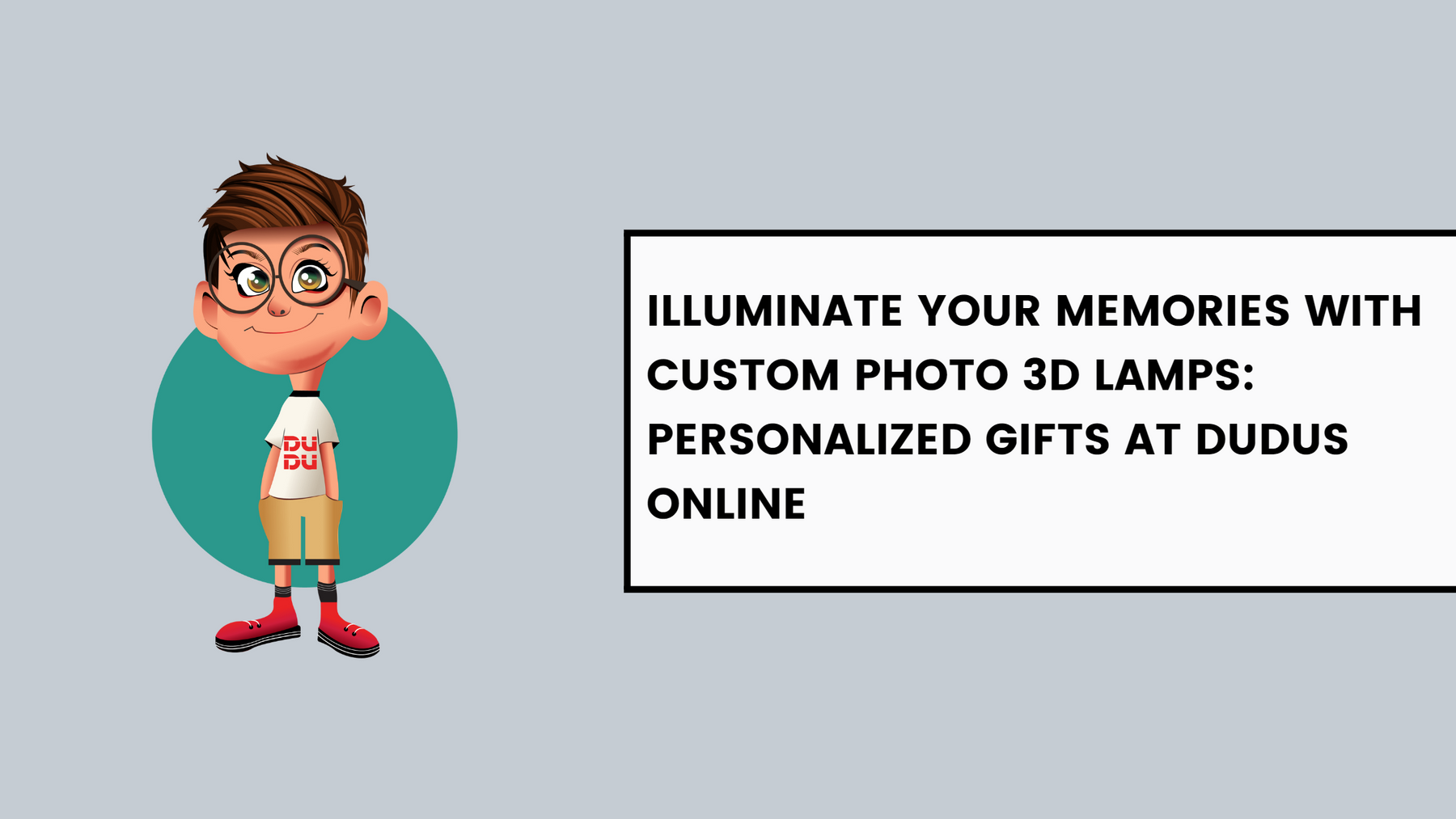 Illuminate Your Memories with Custom Photo 3D Lamps: Personalized Gifts at Dudus Online