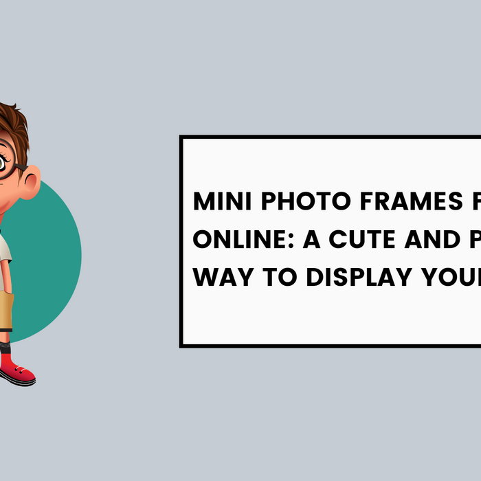 Mini Photo Frames from Dudus Online: A Cute and Portable Way to Display Your Memories