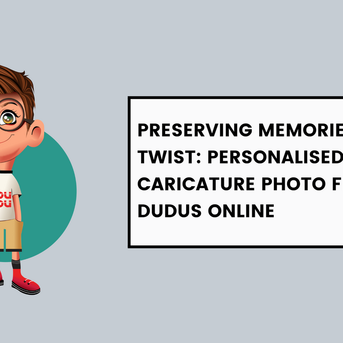 Preserving Memories With A Twist: Personalised Caricature Photo Frame From Dudus Online