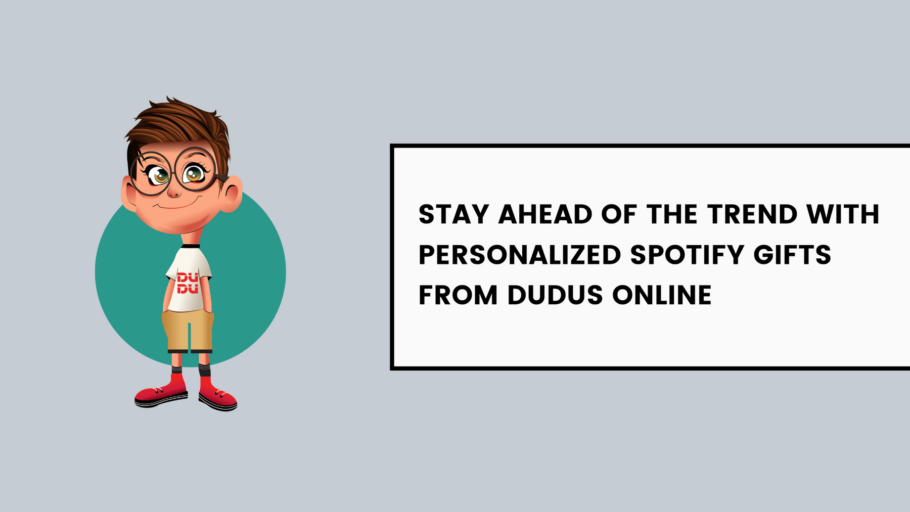 Stay Ahead Of The Trend With Personalized Spotify Gifts From Dudus Online