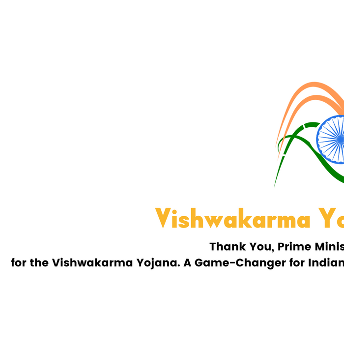 Thank You, Prime Minister Modi, for the Vishwakarma Yojana: A Game-Changer for Indian Artisans