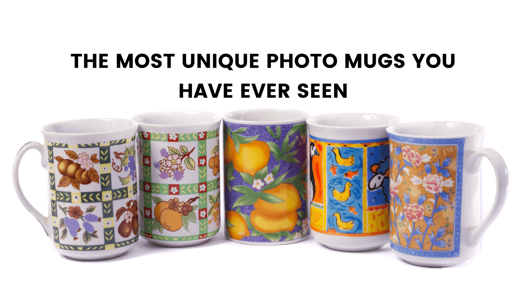 The Most Unique Photo Mugs You Have Ever Seen