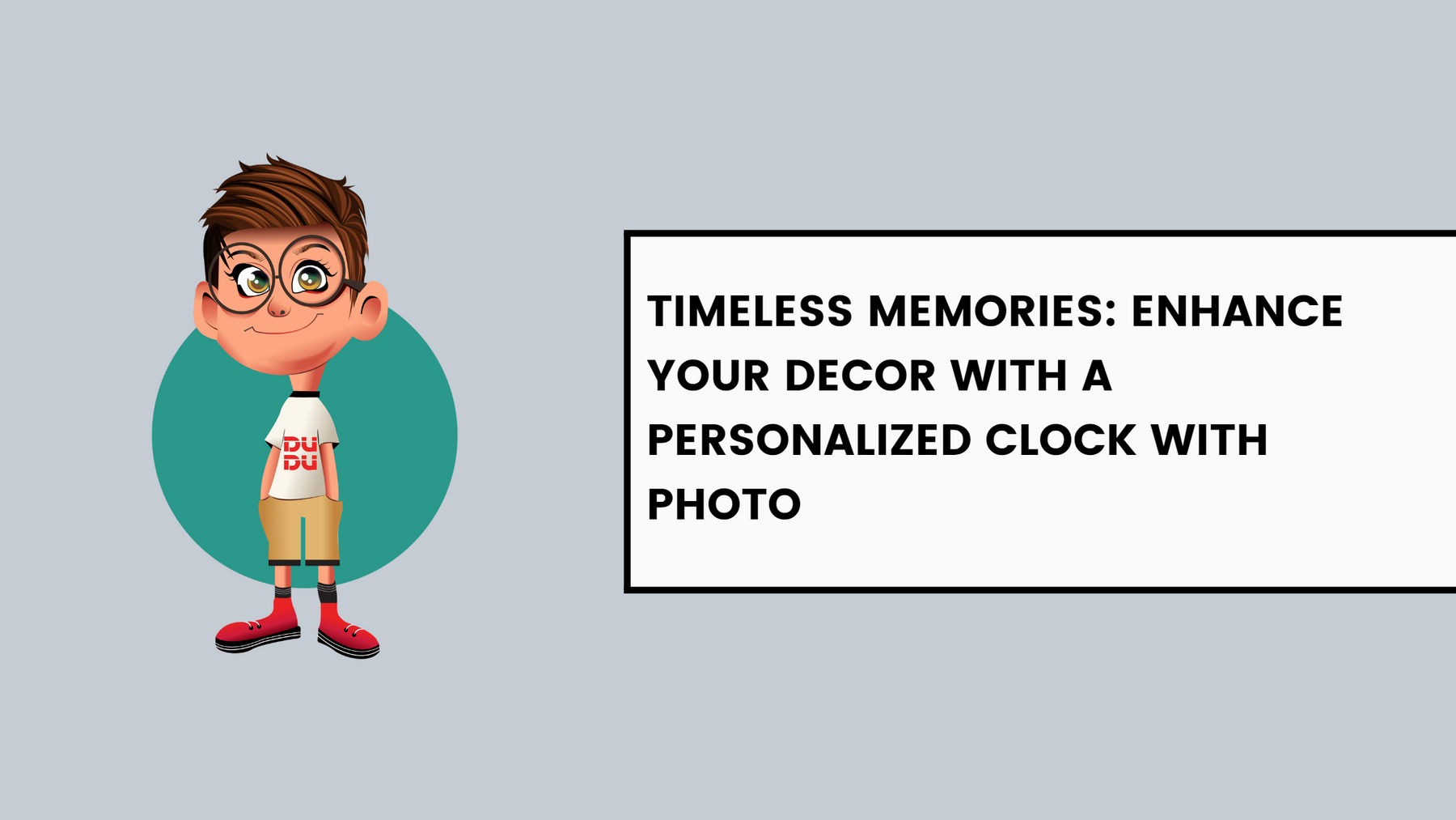 Timeless Memories: Enhance Your Decor with a Personalized Clock with Photo