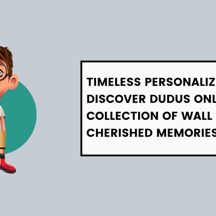 Timeless Personalized Gifts: Discover Dudus Online's Collection of Wall Clocks for Cherished Memories