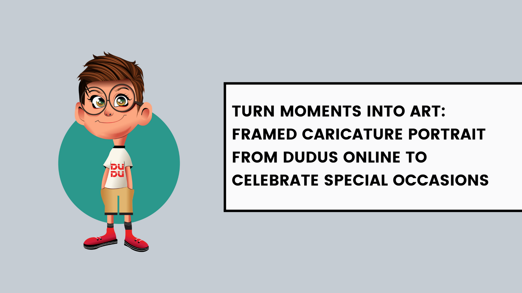 Turn Moments Into Art: Framed Caricature Portrait From Dudus Online To Celebrate Special Occasions
