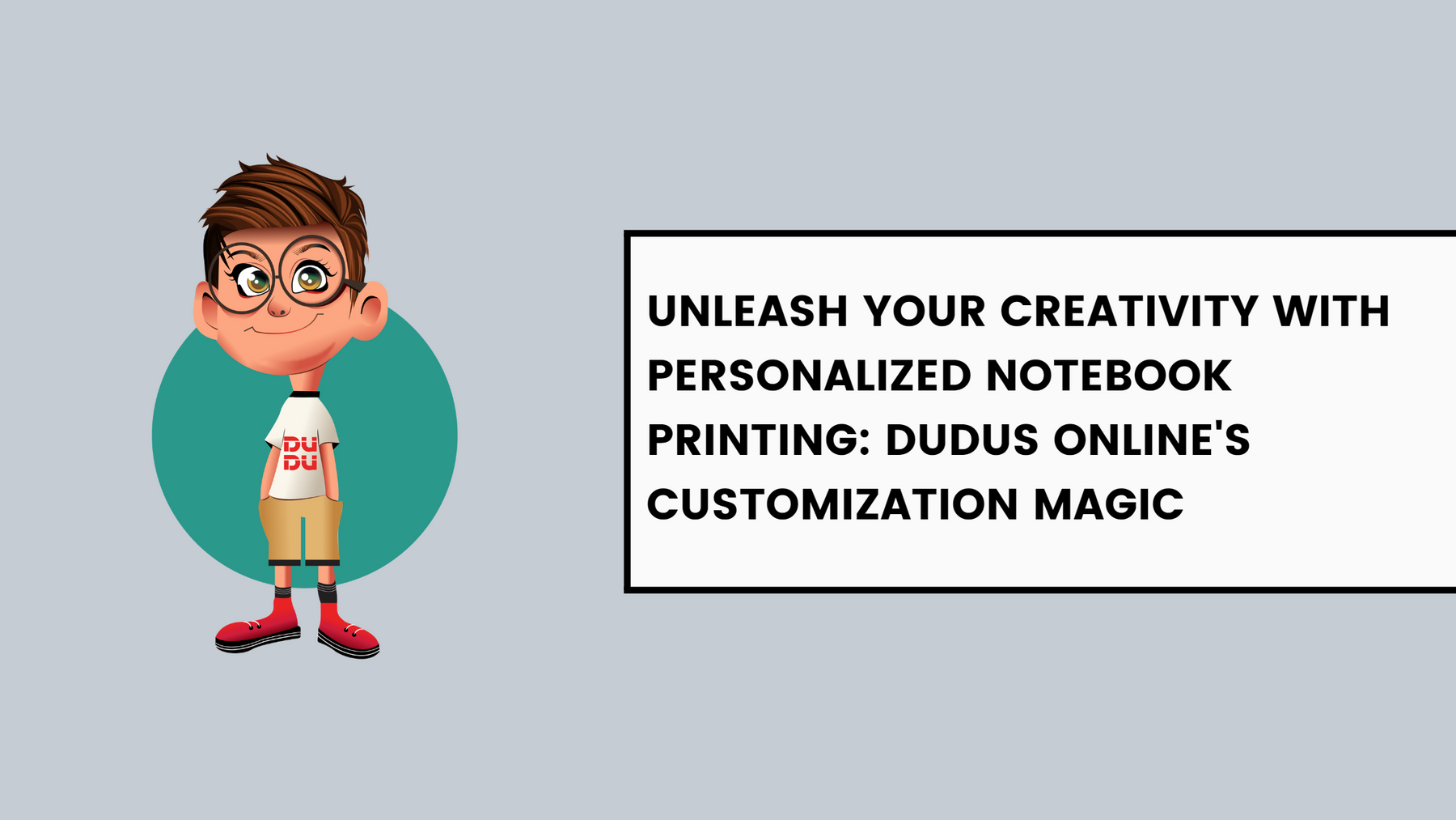 Unleash Your Creativity with Personalized Notebook Printing: Dudus Online's Customization Magic