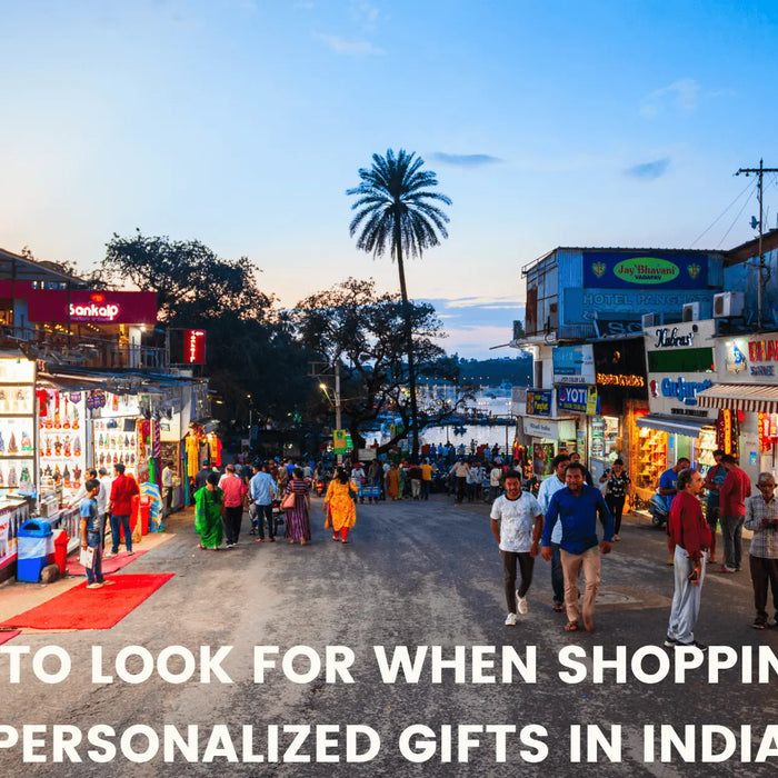 What to Look for When Shopping for Personalized Gifts In India