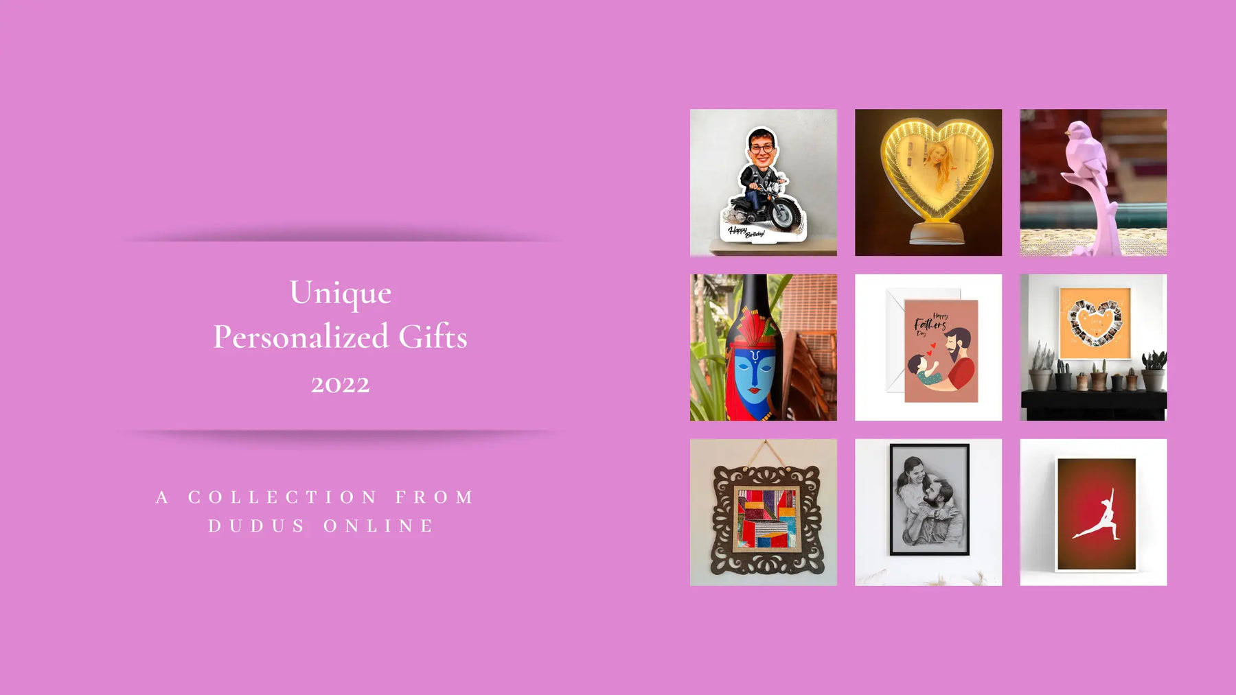Unique personalized gifts for your dear ones