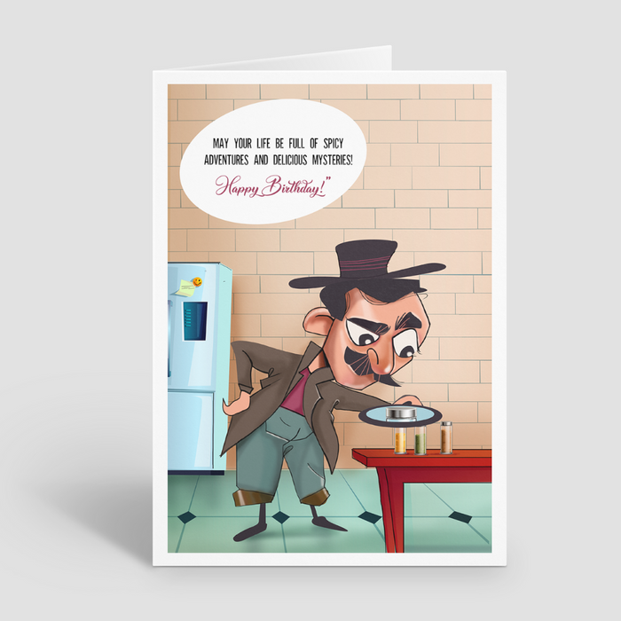 Spicy Adventures Birthday Greeting Card