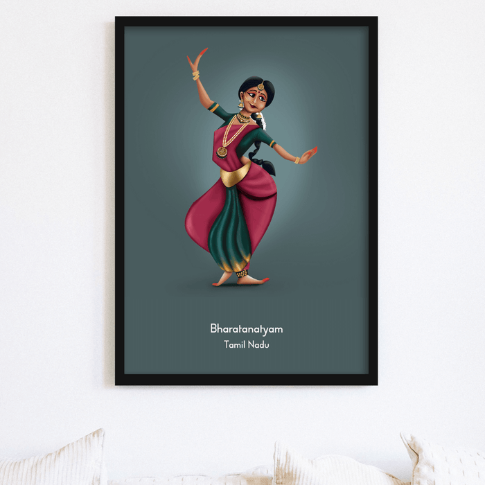 Bharatanatyam dance frame