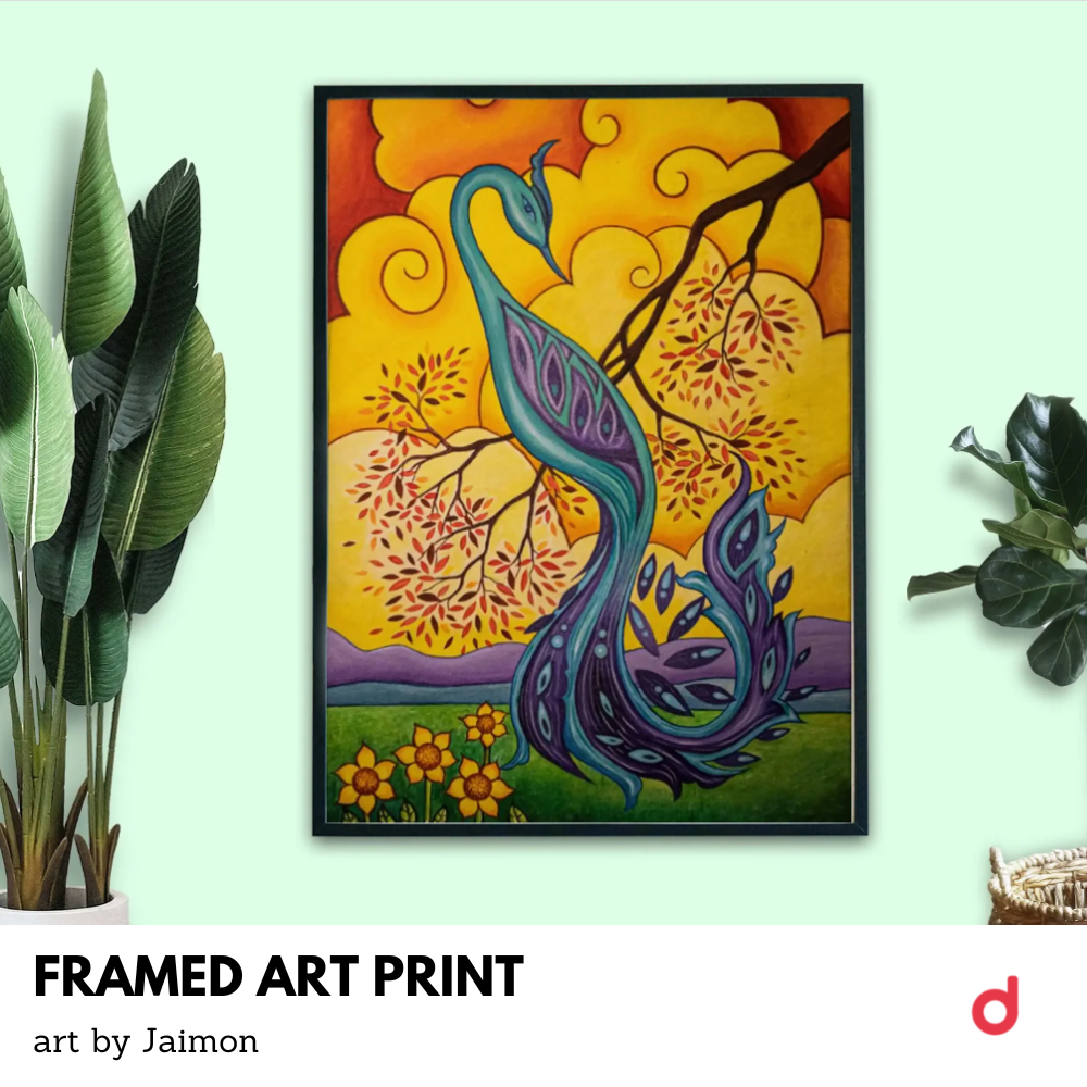 Framed fine art prints
