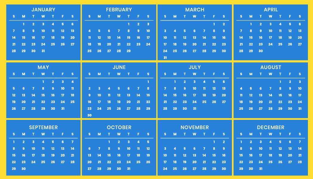 2024 Romantic Escapade Pocket Calendar