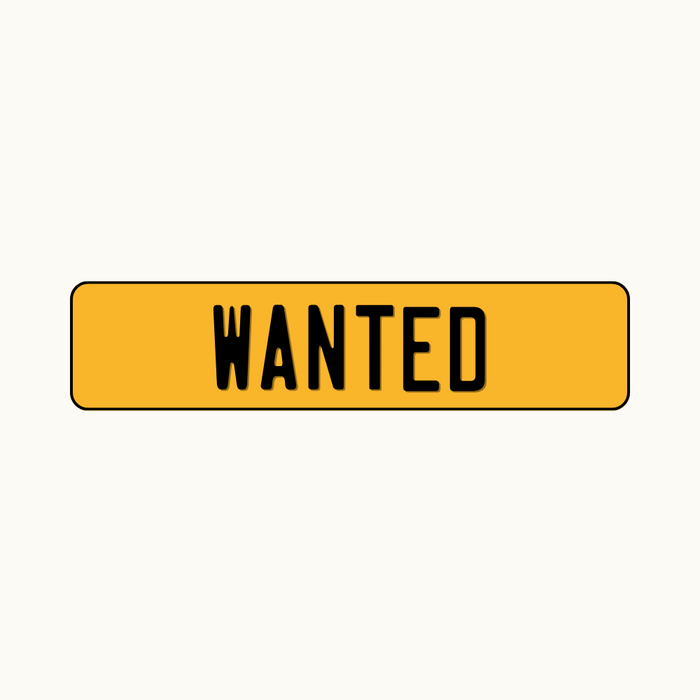 Wanted attitude plates