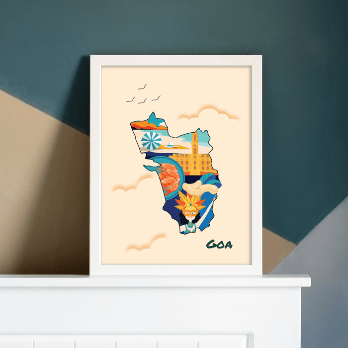 Goa map frame