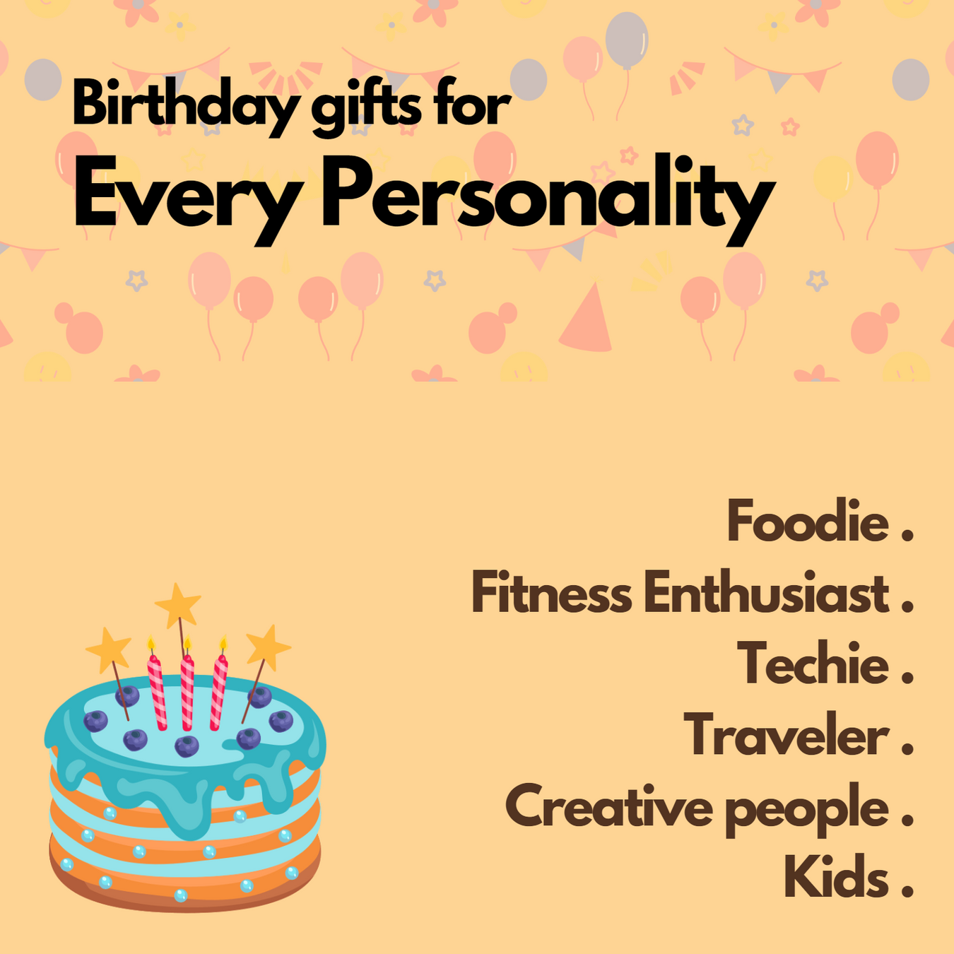 Shop birthday gifts for every personality at Dudus Online