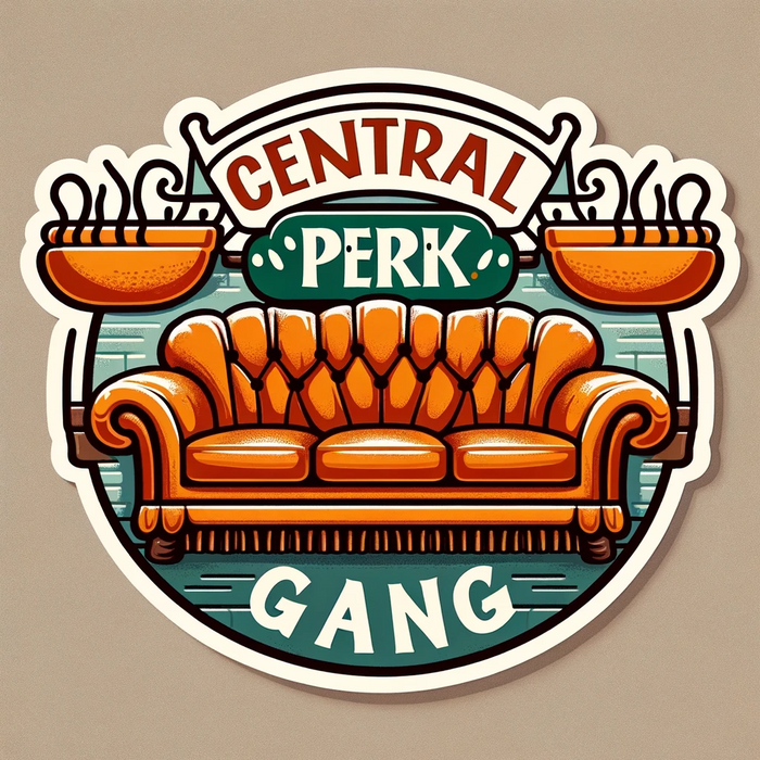 Friends - Central Perk Gang sticker
