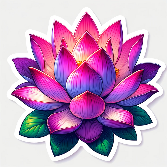 Lotus Flower sticker