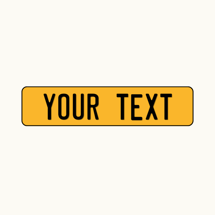 Your text attitude plates