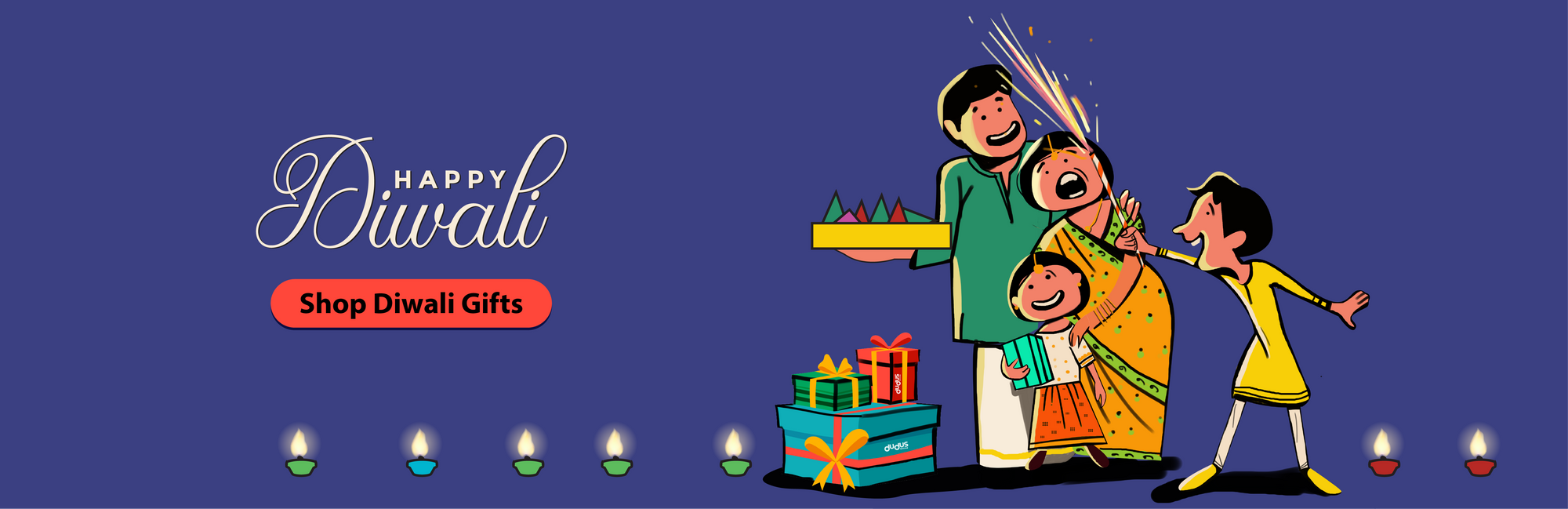 Shop Diwali Gifts at Dudus Online