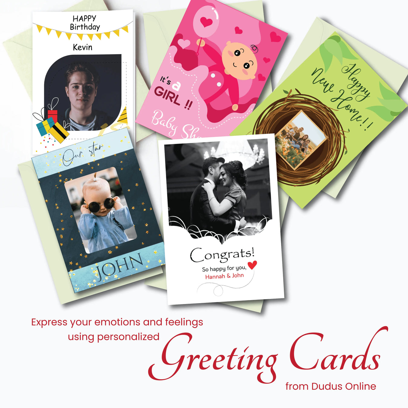 Shop greeting cards by Dudus Online