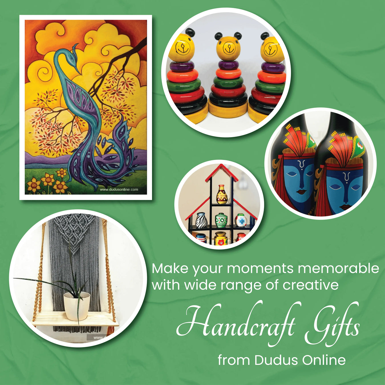 Shop handmade gifts and home decors at Dudus Online
